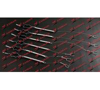 yasargil Gelea Gancio a Molla Lunghezza 31 cm e 41 Cm Set 6 Pezzi Strumenti C...
