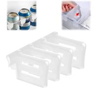 YASHE Refrigerator Storage Dividers, lastic Bottle Can Organizer Divider Clip Durable Kitchen