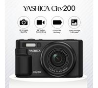Yashica - Fotocamera Digitale Compatta City 200-nero Yashica