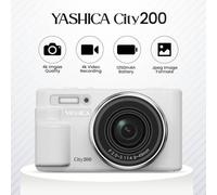 Yashica City 200 White - Fotocamera Digitale Compatta