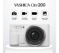 Yashica City 200 White - Fotocamera Digitale Compatta