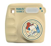 Yashica fotocamera compatta Peanuts Mini Digital Camera Crema 8MP 4x Zoom