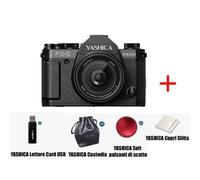 Yashica FX-D S300 Digital Film Camera black con accessori