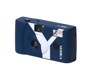 Yashica MF1 dark blue Set with Film