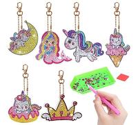 Yashuo Diamond Painting Unicorno Regali per Bambine: Set fai da te per bambini dai 4 5 6 anni | Giocattoli dai 4 5 6 7 8 anni | Fai da te per bambine 6 7 8 9 10 anni
