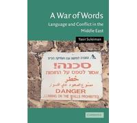 Yasir Suleiman A War of Words (Tascabile) Cambridge Middle East Studies