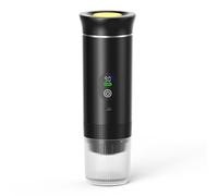 Yaskyly Macchina Caffè Portatile 20 Bar, 3 IN 1 Macchina Espresso Portatile Compatibile con Capsule Piccole/Grandi e Caffè Macinato, Auto-Riscaldamento, Caffettiera Portatile per Viaggi Campeggio Auto