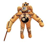 yasoe 1 Pezzo di Pupazzo di Clockman, Pupazzo di Clock Man Pluriverso Come Mostrato, Peluche in Cotone PP Imbottito Animato, Giocattolo di Peluche di Anime, Figura di Bambola