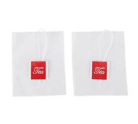 yasoe 1000Pcs5.5 X 7Cm Piramide Tea Bag Filter Nylon Tea Bag Etichetta Singola Stringa Bustina di tè Vuota Trasparente