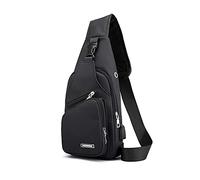 yasoe Borsa Un Tracolla Un Tracolla Borsa da Bicicletta Un Tracolla per Uomo Borsa da Viaggio Impermeabile da Escursionismo Borsa Un Tracolla Multiuso