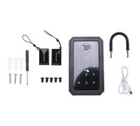 yasoe Cassetta di Sicurezza Smartkey, Scatola Smartlock Wireless per Chiavi di Casa, App per Chiavi Elettroniche Codice Digitale Cassaforte per Chiavi Bluetooth per Host Durevole Facile Installazione