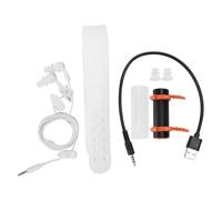 yasoe Lettore MP3 USB da 4 GB Impermeabile Nuoto Immersioni Surf Auricolare Nero Radio FM