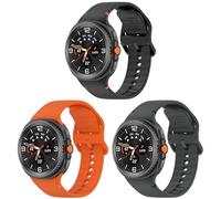 YASPARK Cinturino Compatibile con Galaxy Watch 8 40mm/44mm, Cinturino di Ricambio in Silicone Morbido per Galaxy Watch 8 Classic 46mm, Fascia Sportiva per Donne Uomini