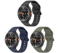 YASPARK Cinturino Compatibile con Galaxy Watch 8 40mm/44mm, Cinturino di Ricambio in Silicone Morbido per Galaxy Watch 8 Classic 46mm, Fascia Sportiva per Donne Uomini