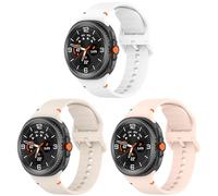 YASPARK Cinturino Compatibile con Galaxy Watch 8 40mm/44mm, Cinturino di Ricambio in Silicone Morbido per Galaxy Watch 8 Classic 46mm, Fascia Sportiva per Donne Uomini