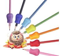 YASQZ Confezione da 10 impugnature ergonomiche per bambini, per bambini, adulti, mancini e destrimani, in gomma morbida, per allenamento per dita e autismo, per correzione della postura