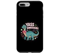 Yasss Dinosaurs Animali per bambini amanti del rettile |-- Custodia per iPhone 7 Plus/8 Plus