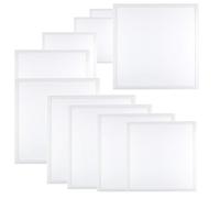 YASTA 10 PEZZI Plafoniera Led Soffitto 60x60 Da Incasso Per Cartongesso Luce Naturale 42w Pannello Luminoso Per Controsoffitto Con Cornice Bianca Ultra Slim 4000k (10)