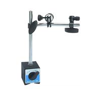 Yasta Base Magnetica Snodabile per Comparatore Centesimale e Digitale - Supporto Flessibile Universale con Interruttore ON/OFF (Solo Stativo)