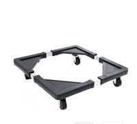 YASTA Base Mobile Multiuso con Ruote - Supporto Regolabile per Lavatrice, Asciugatrice e Frigorifero - Carrello Estensibile da 53x53 a 75x75 cm - Rialzo per Elettrodomestici, Vasi e Case Computer