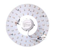 YASTA Circolina LED 24W Luce Calda 3000K SMD 5730 Ø 19cm Forma Corona KIt Modulo Di Ricambio Magnetico Per Plafoniere Classiche BTL-602
