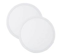 YASTA Coppia Plafoniera Led Soffitto 18 Watt Rotonda Luce Naturale Pannello Luminoso 20cm Applique Da Parete Interno Faretto Led Da Soffitto Moderno 4000k