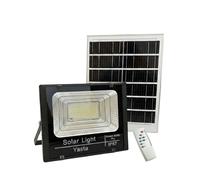YASTA Faro LED Solare da Esterno 800W PRO, Luce Fredda Potente con Batteria a Lunga Durata e Display, Sensore Crepuscolare e Telecomando, Illuminazione Stradale e Giardino, Impermeabile IP67