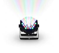 Yasta Faro Proiettore Strobo 36 LED RGB Stroboscopica Luce Discoteca Effetto Party Sensore Sonoro (Sound Control) Design Slim e Leggero Collegabile in serie DMX