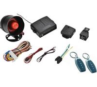 Yasta Kit Antifurto Allarme Auto Universale Completo Con Blocco Motore Sirena E 2 Telecomandi Codice Variabile