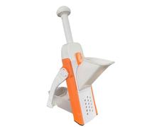 Yasta Mandolina Affetta Verdure Manuale Multifunzione, Regolabile 0-8mm | Taglia Verdure Professionale, Taglio Sicuro a Julienne, Cubetti, Bastoncini