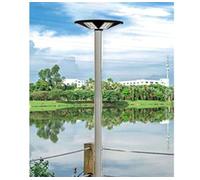 YASTA Palo Grigio Per Lampione Solare Stradale 3MT Base Supporto Metallo per Faro Led esterno Da Giardino
