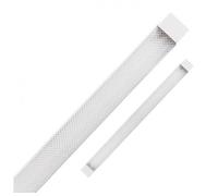 YASTA Plafoniera Led Lineare da Soffitto 120cm 100w Luce Calda Barra Led Sottopensile Slim 3000K Lampada Rettangolare Sottile per Cucina Bagno Garage Ufficio