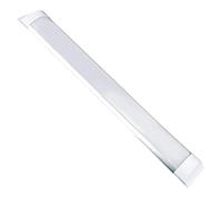 YASTA Plafoniera Led Slim Lineare 90cm 28w Luce Fredda Barra Da Soffitto Ultraslim Moderna Bianca 6500K Lampada Rettangolare Sottile per Cucina Bagno Garage Ufficio