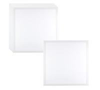 YASTA Plafoniera Led Soffitto 60x60 Pannello Led Da Incasso Per Cartongesso Luce Fredda 48w Pannello Luminoso Per Controsoffitto Con Cornice Bianca Ultra Slim 6000k (10)