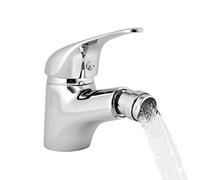 Yasta Rubinetto Bidet Bagno Miscelatore Argento Silver con Testa Mobile Orientabile a 360 Gradi Snodabile per Lavabo Lavandino, Design a Leva Monocomando per Risparmio e Kit Flessibili Universali