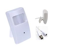 YASTA Sensore di Movimento Pir con Micro Telecamera HD integrata Allarme Volumetrico ad Infrarossi AHD 2Mpx