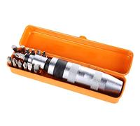 Yasta Set 13 pz Cacciavite a Percussione 1/2'' Pollici con Kit Punte Avvitatore Manuale per Fissaggio Viti Bulloni a Taglio Croce Esagonali