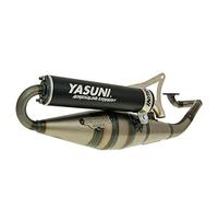 Yasuni Scarico 2 tempi e5 scooter Z, CE, omologato, Minarelli Orizzontale, Nero, Aprilia; Benelli; BETA; MALAGUTTI; MBK; YAMAHA