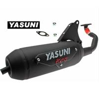 YASUNI Scarico Eco - Acciaio Nero, nero