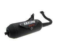 YASUNI TUB050 EXHAUST ECO SCOOTER 2 STROKE BLACK PIAGGIO NRG DD 50 LC POWER 2009