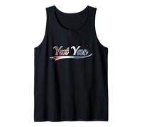 Yat Yas Patriotic Amtrac Crew Red White Blue Canotta