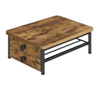 YATINEY Porta Capsule da Caffè, Cassetto Porta Capsule compatibile con K-Cup, con Capacità di 56 Capsule, 2 Livelli Porta Cialde, Supporto per Macchina da Caffè, per Casa, Marrone Vintage XKH28BRY1