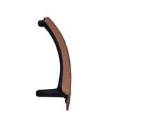 YATINGZHANG Maniglie Interne Per Portiere Auto Porte passeggeri interne Tirare la maniglia con il rivestimento della copertura esterna in pelle uso for BMW X5 X6 E70 E71(Sattel Left)