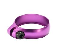 YATINGZHANG Morsetto Sella Bici Morsetto reggisella for Bicicletta Morsetto reggisella in Lega CNC Morsetto reggisella for Mountain Bike Collarino Reggisella(31.8 Purple)