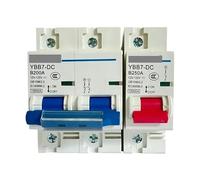 YATINGZHANG Salvavita Riarmo Automatico Interruttore Automatico CC 1P 2P 80A 100A 125A 150A 200A 250A 12/24/36/48/60/72/120V di Sicurezza(1P,250A)