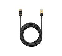 Yato Baseus Ethernet RJ45, 10Gbps, 8m Network Cable (Black)