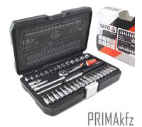 YATO Cassetta Degli Attrezzi Chiavi Set Chiavi a Bussola 38 Pezzi 1/4 " 4-13 MM