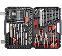 Yato Cassetta Degli Attrezzi Set 122tlg Toolbox Cricchetto Pinze Cacciavite /