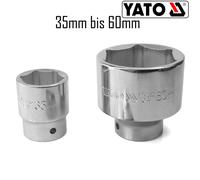YATO Chiave a Bussola Dadi Inserto 3/4 " Esagonali 35mm - 60mm