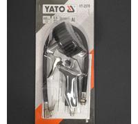 Yato Inflator Con Manometro Pneumatica Pistola di Gonfiaggio 0-12Bar YT-2370